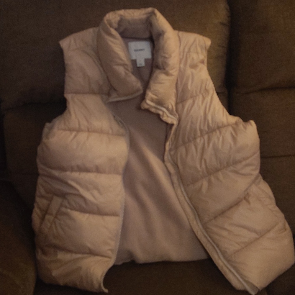 Old Navy light purple or lilac puffer vest